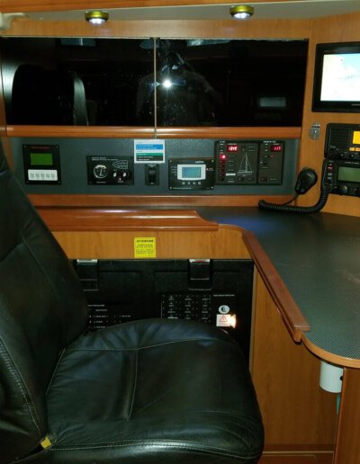 Veritas Charters Lower Navigation Command Console