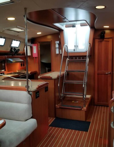 Veritas Charters Lower Deck Looking Aft